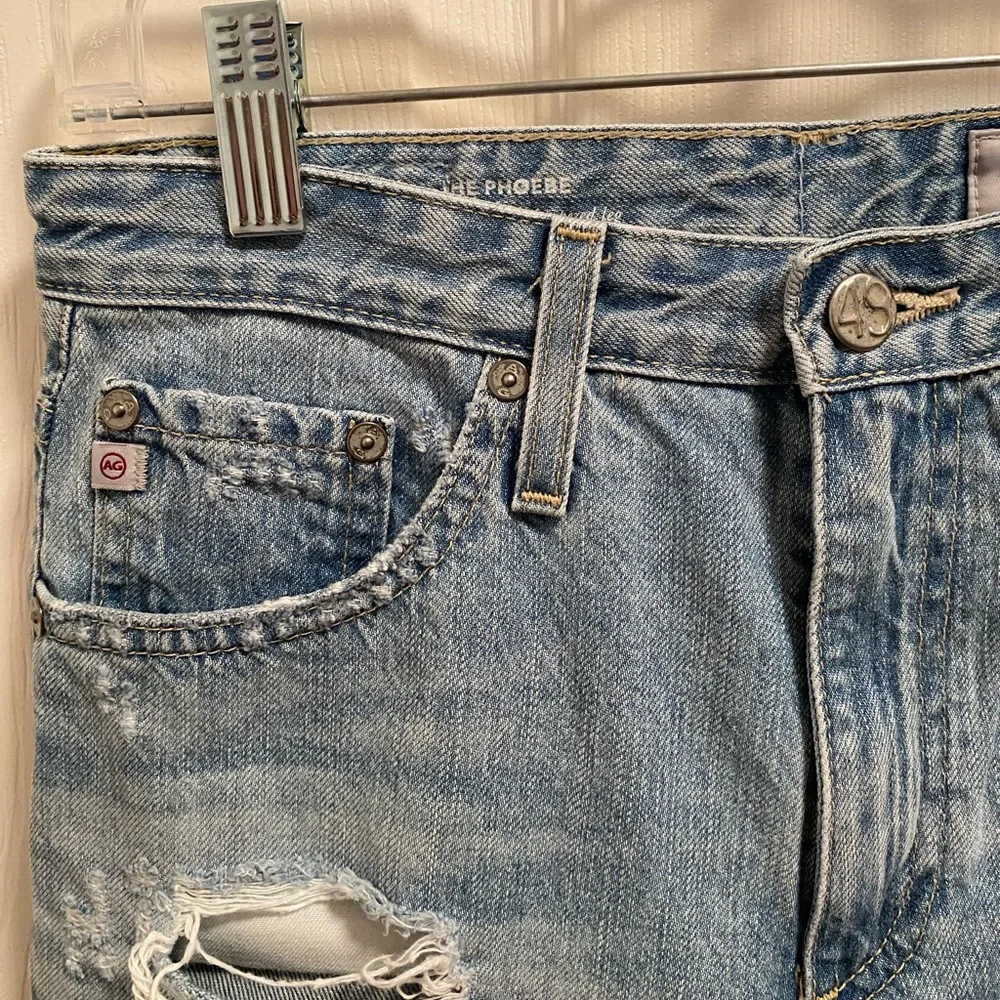 AG‎ Adriano Goldschmied denim The Phoebe vintage high waisted tapered leg jeans